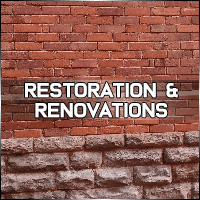 Renovations and Restoration | M.H. Masonry and General Contracting